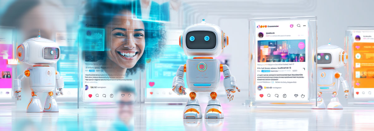 Agents IA : de la création du contenu à l’interaction sur les réseaux sociaux